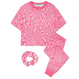Barbie Girls All-Over Print Short Pyjama Set (5-6 Years) - McGrocer