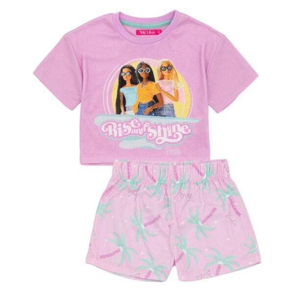 Barbie Girls Short Pyjama Set (5-6 Years) - McGrocer