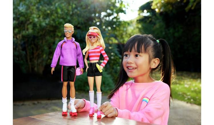 Barbie & Ken roller-skating Fashion Dolls & 6 Accessories - McGrocer