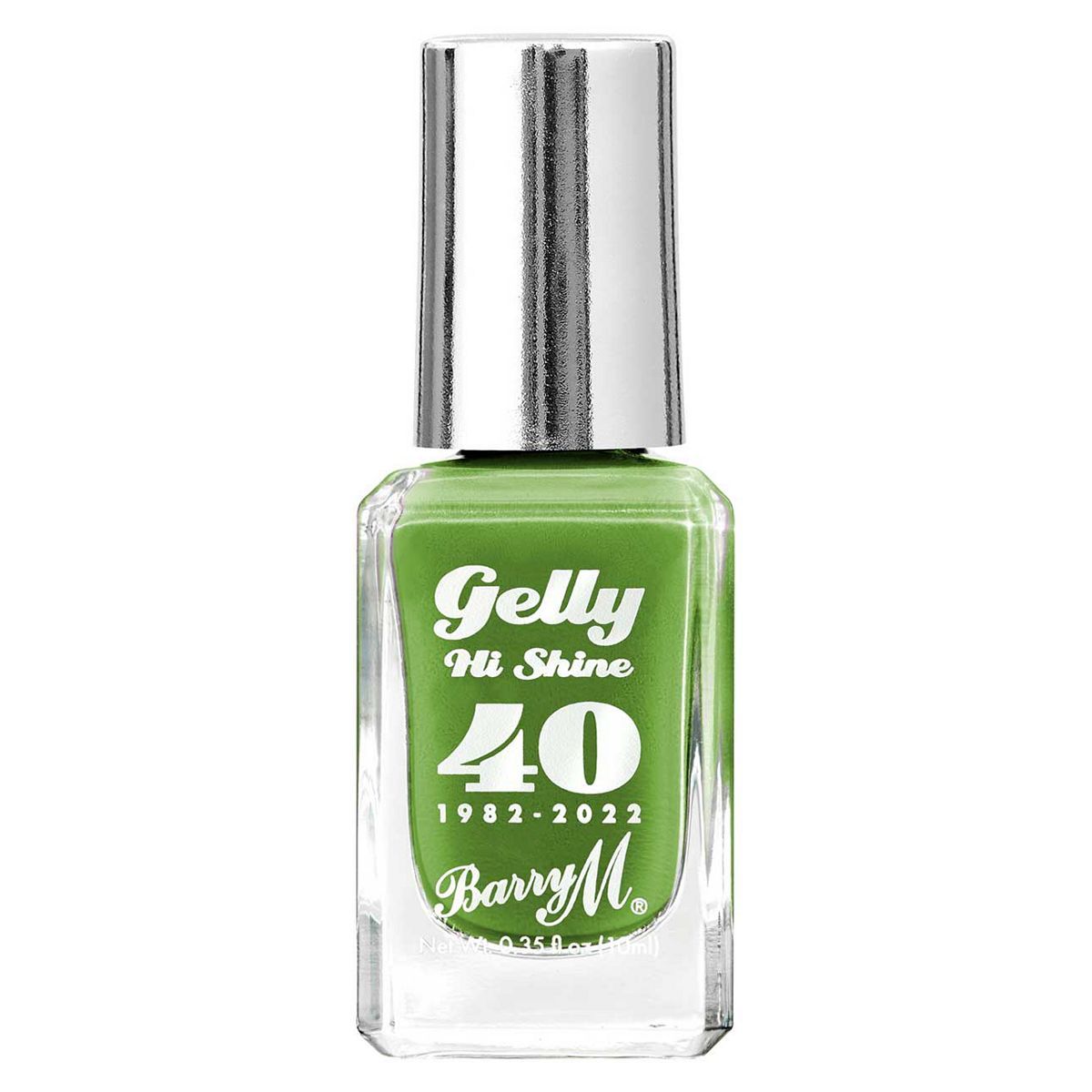 Barry M Gelly Hi Shine Nail Paint Fizzy Apple 10ml - McGrocer