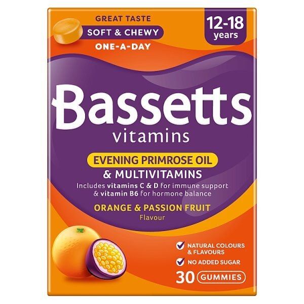 Bassetts Vitamins Multivitamins 12-18 Years Pastilles 30s - McGrocer