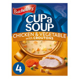 Batchelors Cup a Soup Chicken & Vegetable with Croutons 4 Instant Soup Sachets - McGrocer