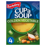 Batchelors Cup a Soup Golden Vegetable Soup 4 Instant Soup Sachets - McGrocer
