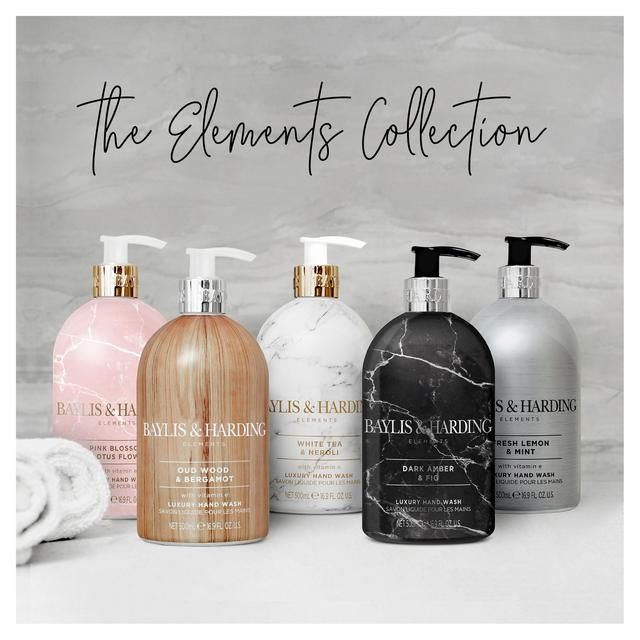 Baylis & Harding Elements Hand Wash - Oud & Bergamot   500ml - McGrocer