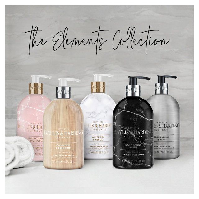 Baylis & Harding Elements Hand Wash -  Pink Blossom & Lotus Flower   500ml - McGrocer