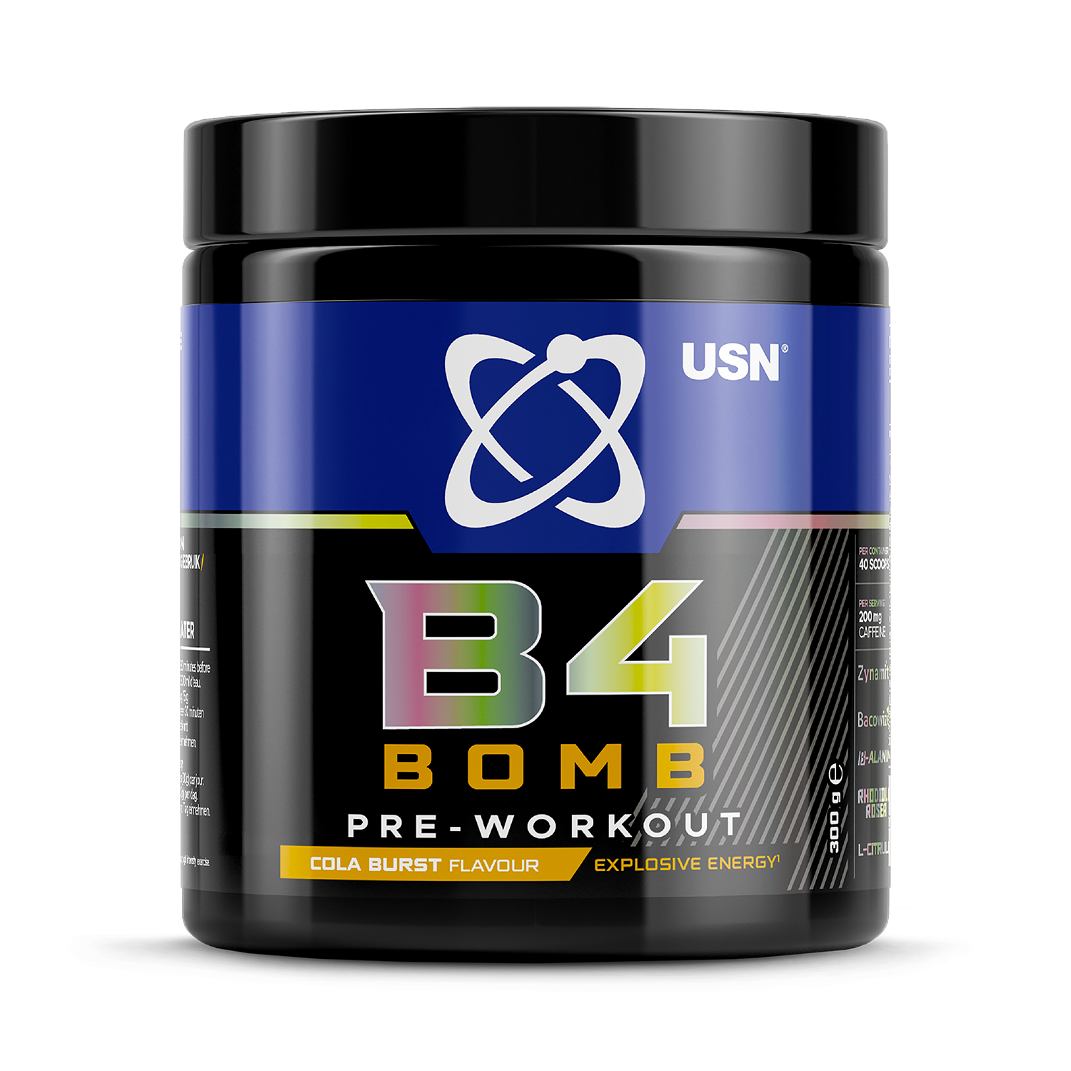 USN B4 Bomb Pre-Workout Hawaiian Pump 300g - 999295