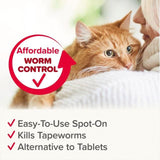 Beaphar WORMclear Worming Spot-On for Cats   6 per pack - McGrocer