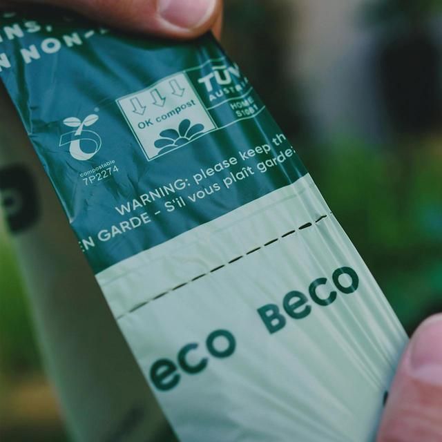 Beco Compostable Poop Bags Unscented   48 per pack - McGrocer