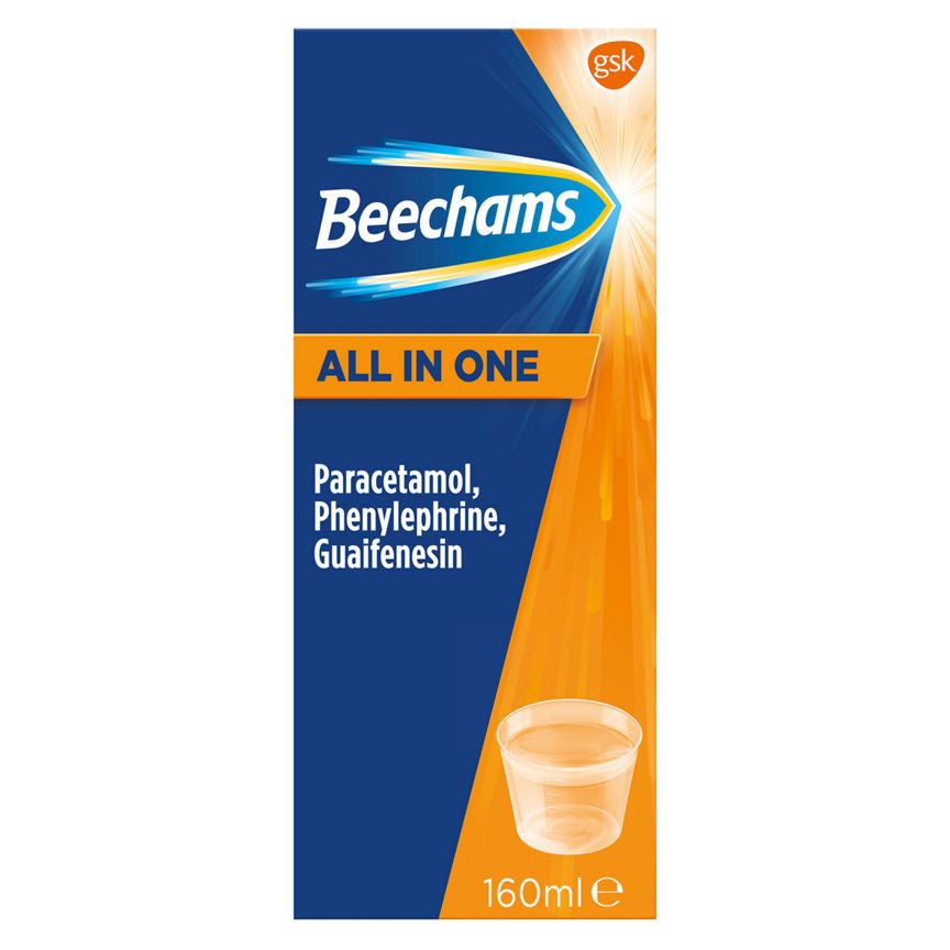 Beechams All In One Oral Solution 8 Doses 160ML - McGrocer