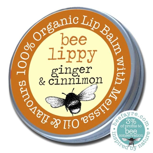 Beefayre Ginger & Cinnamon Lip Balm   10g - McGrocer