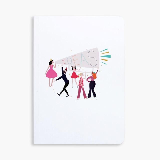 Belly Button Designs Happy Days Ideas Notebook A5 - McGrocer