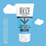 Below The Belt Grooming Fresh & Dry Balls Cool 75Ml - McGrocer