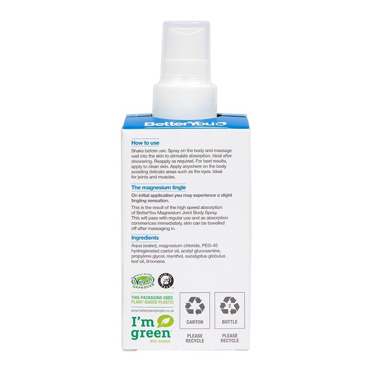 BetterYou Magnesium Oil Joint Spray 100ml - McGrocer