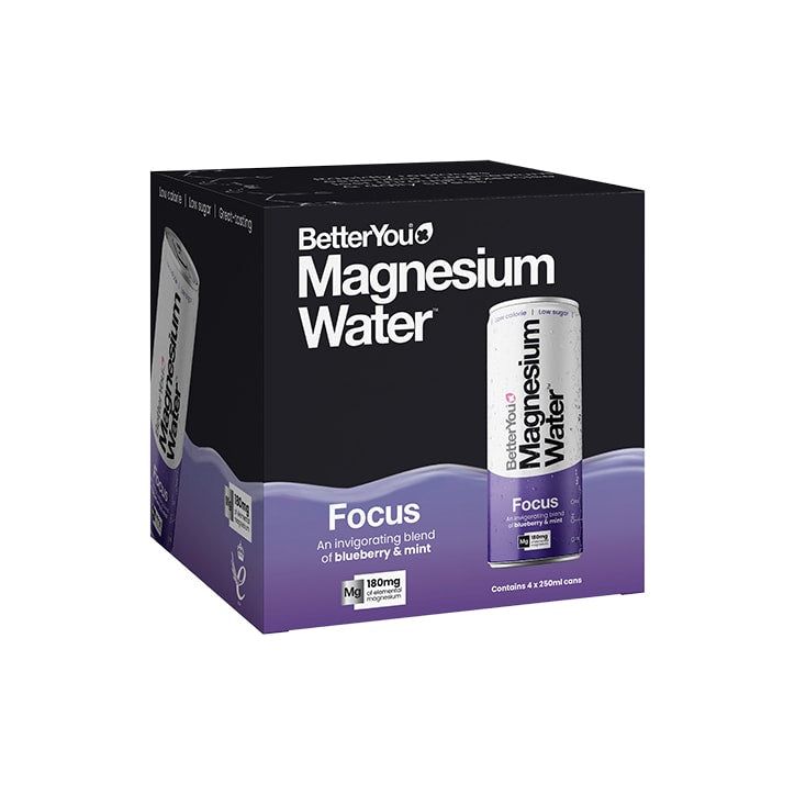 BetterYou Magnesium Still Water Focus (Blueberry & Mint) 250ml - McGrocer
