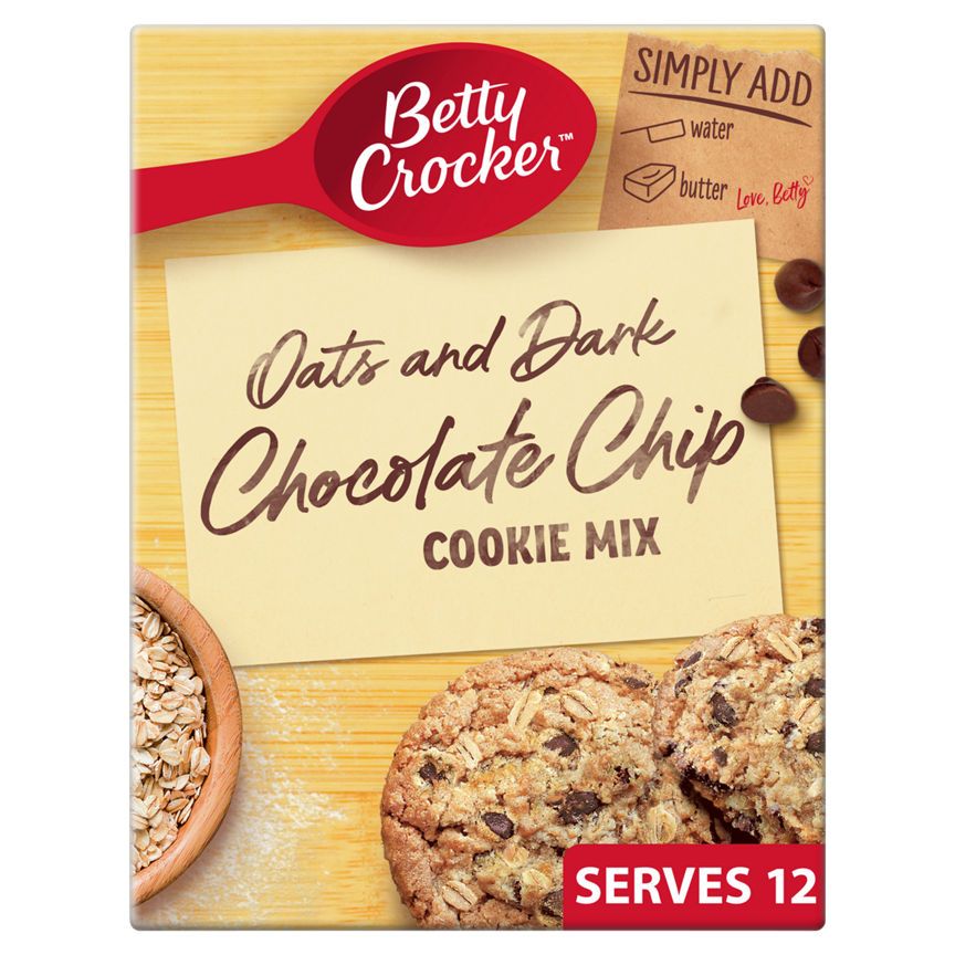 Betty Crocker Oats and Dark Chocolate Chip Cookie Mix - McGrocer