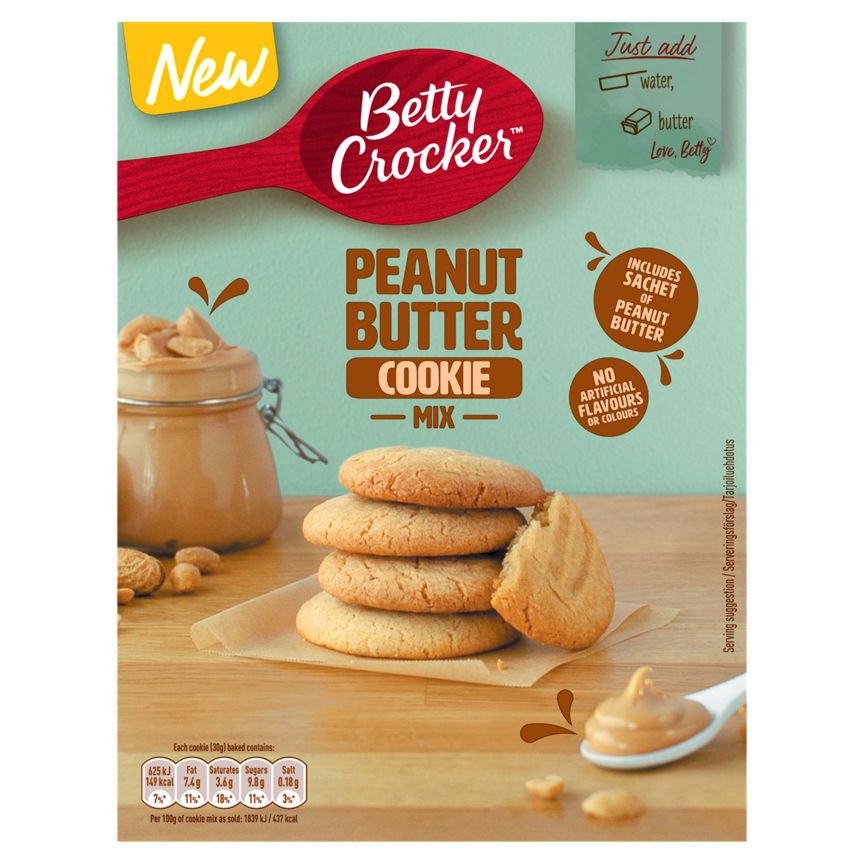 Betty Crocker Peanut Butter Cookie Mix 310g - McGrocer