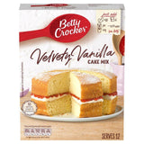 Betty Crocker Velvety Vanilla Cake Mix   425g - McGrocer