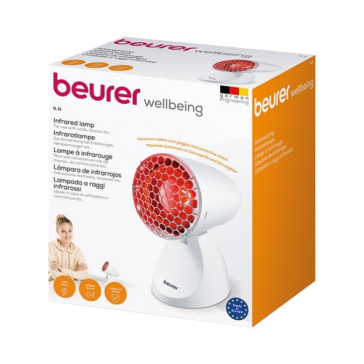 Beurer Infrared Lamp for Colds and Muscle Strains, IL11 - McGrocer