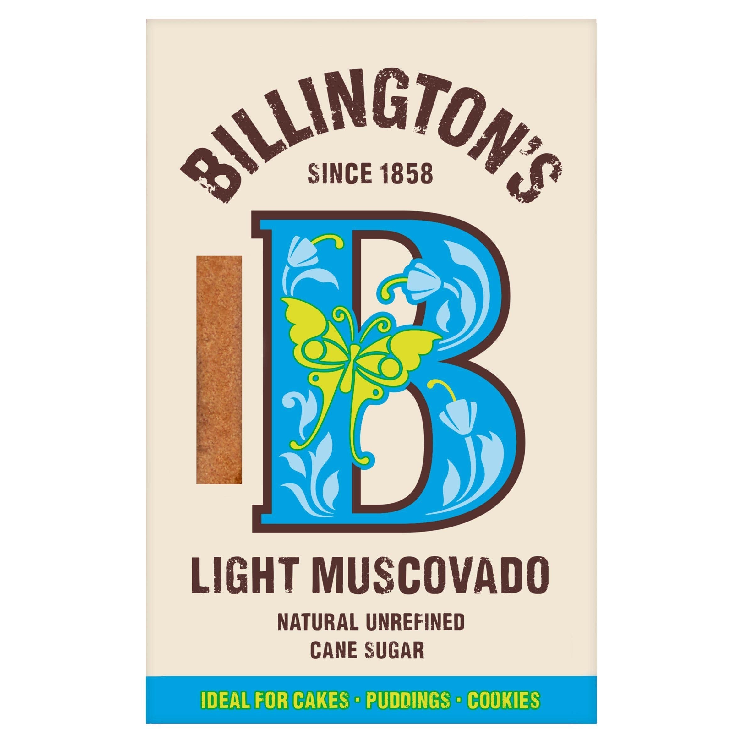 Billington's Light Muscovado Sugar 500g - McGrocer