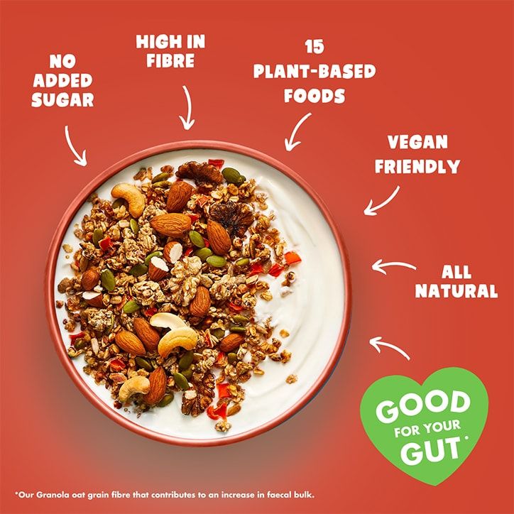 Bio & Me Cocoa & Hazelnut Protein Gut-Loving Granola 360g - McGrocer