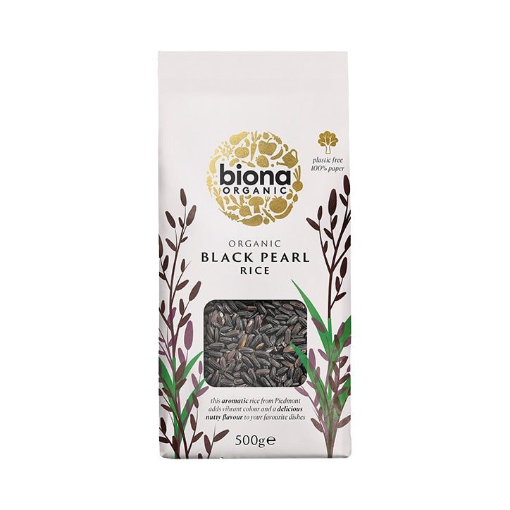 Biona Organic Black Pearl Rice 500g - McGrocer
