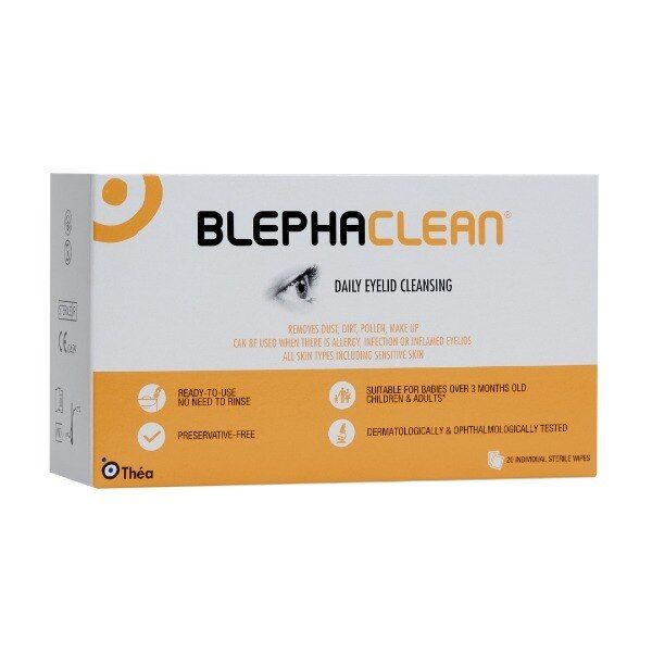 Blephaclean eyelid hygiene wipes - McGrocer