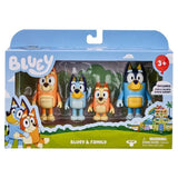 Bluey Figure 4 Pack - Family Pack - McGrocer