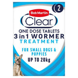 Bob Martin 3in1 Dewormer Tablets for dogs   2 per pack - McGrocer