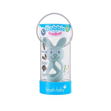Bobbie Bunny Baby Teether Toy Eucalyptus Green - McGrocer