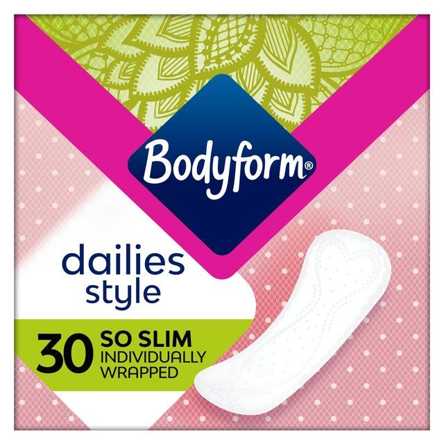 Bodyform Dailies So Slim Panty Liners   30 per pack - McGrocer