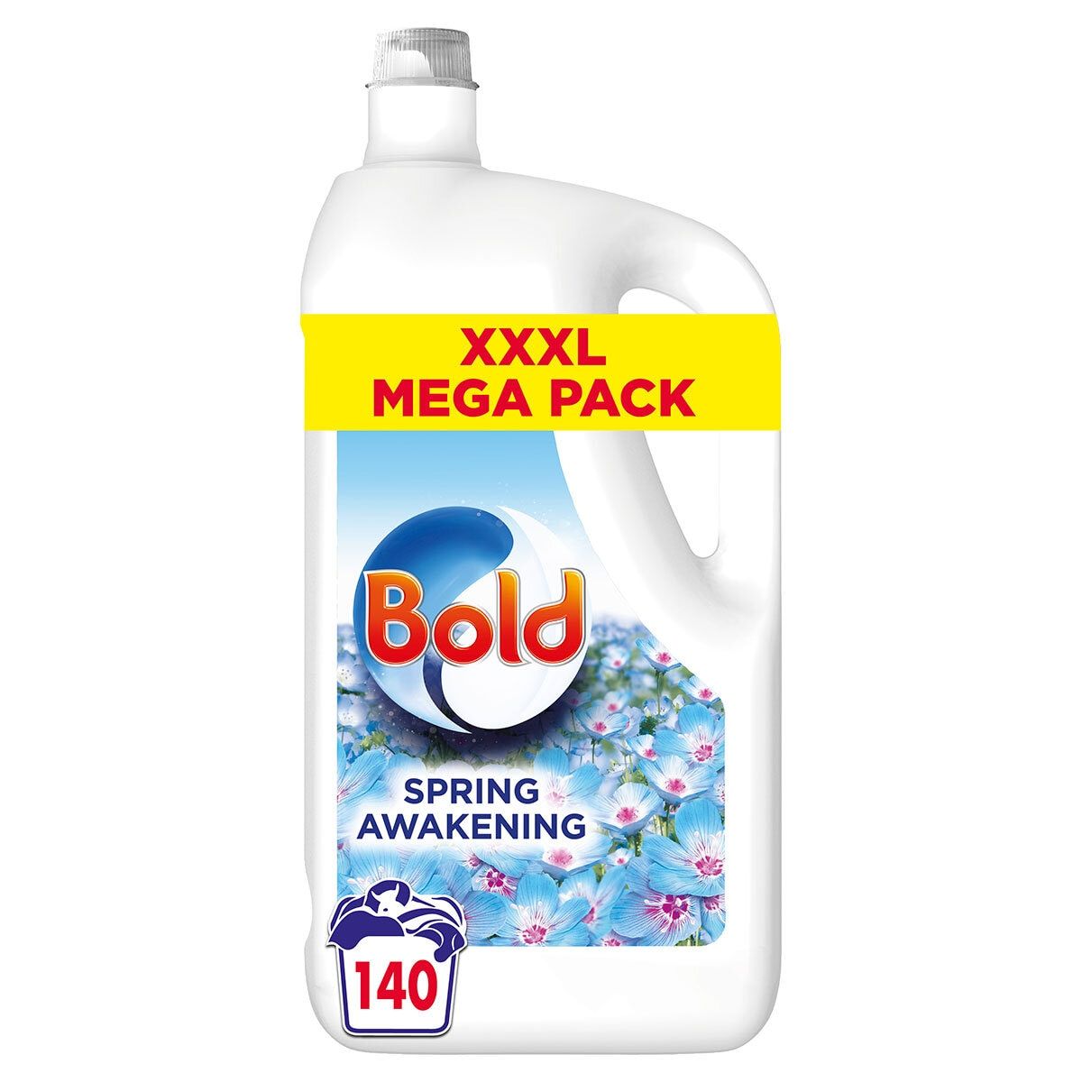 Bold Laundry Liquid Spring Awakening, 140 Wash 4.34L - McGrocer
