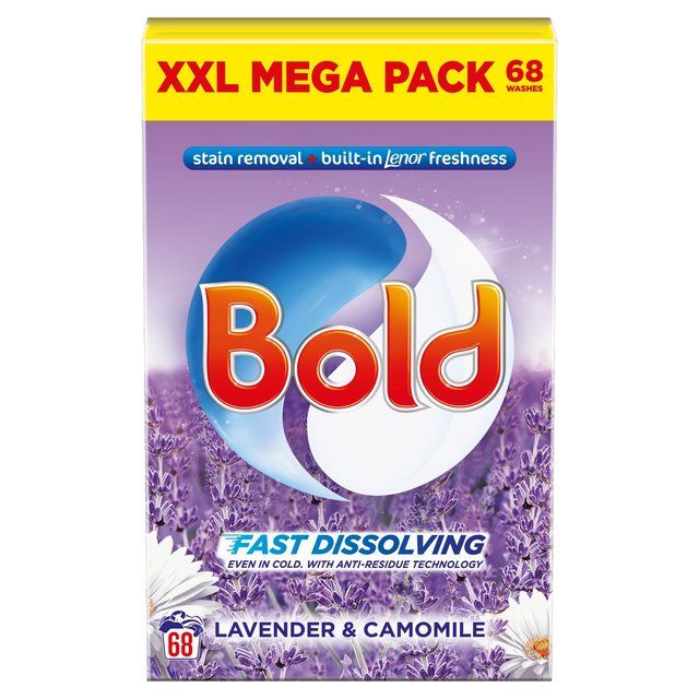 Bold Washing Powder Lav & Cam 68 Washes   3400g - McGrocer