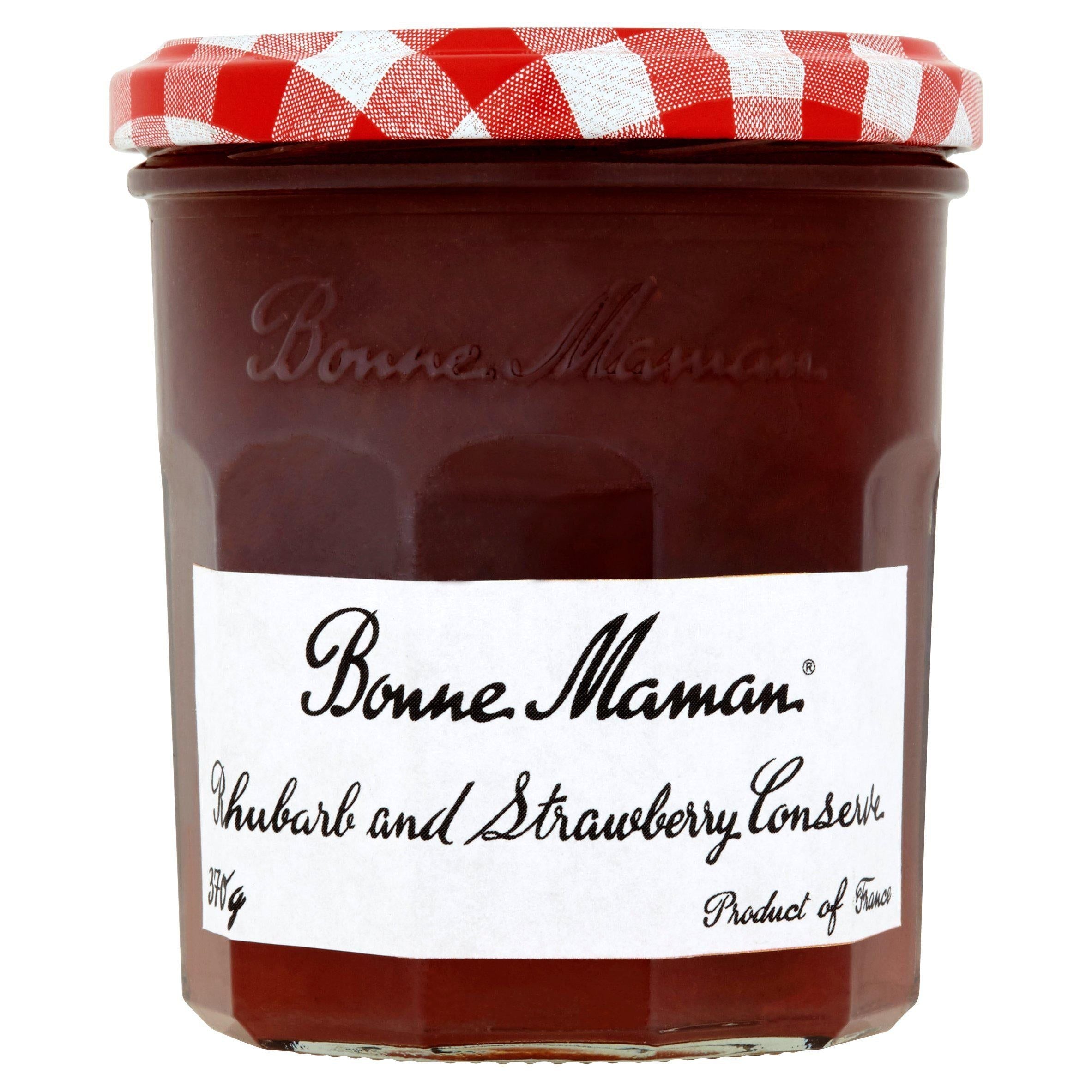 Bonne Maman Rhubarb and Strawberry Conserve 370g - McGrocer