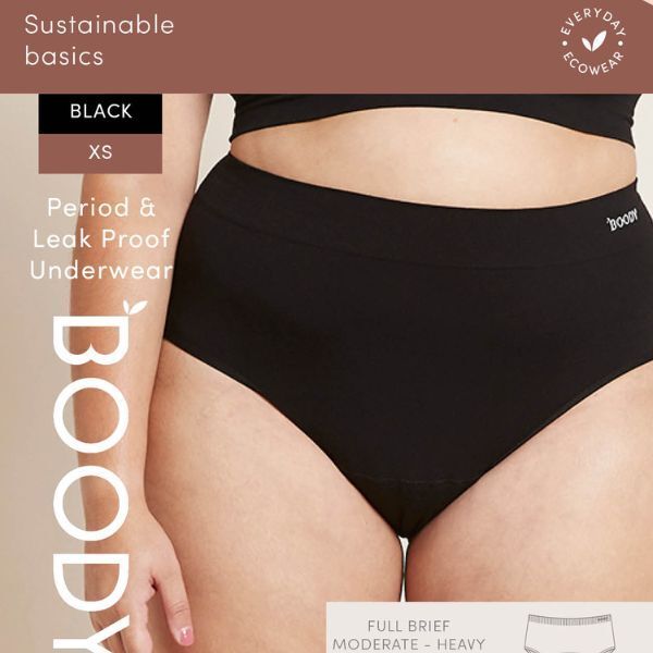 BOODY Period Proof Full Brief Medium / Heavy Flow XS - McGrocer