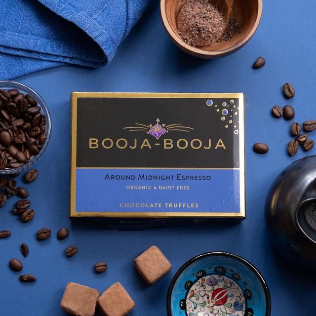 Booja Booja Dairy Free Around Midnight Espresso Chocolate Truffles   92g - McGrocer