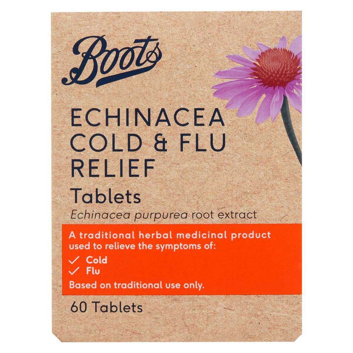 Boots Echinacea Tablets - 60 Tablets - McGrocer