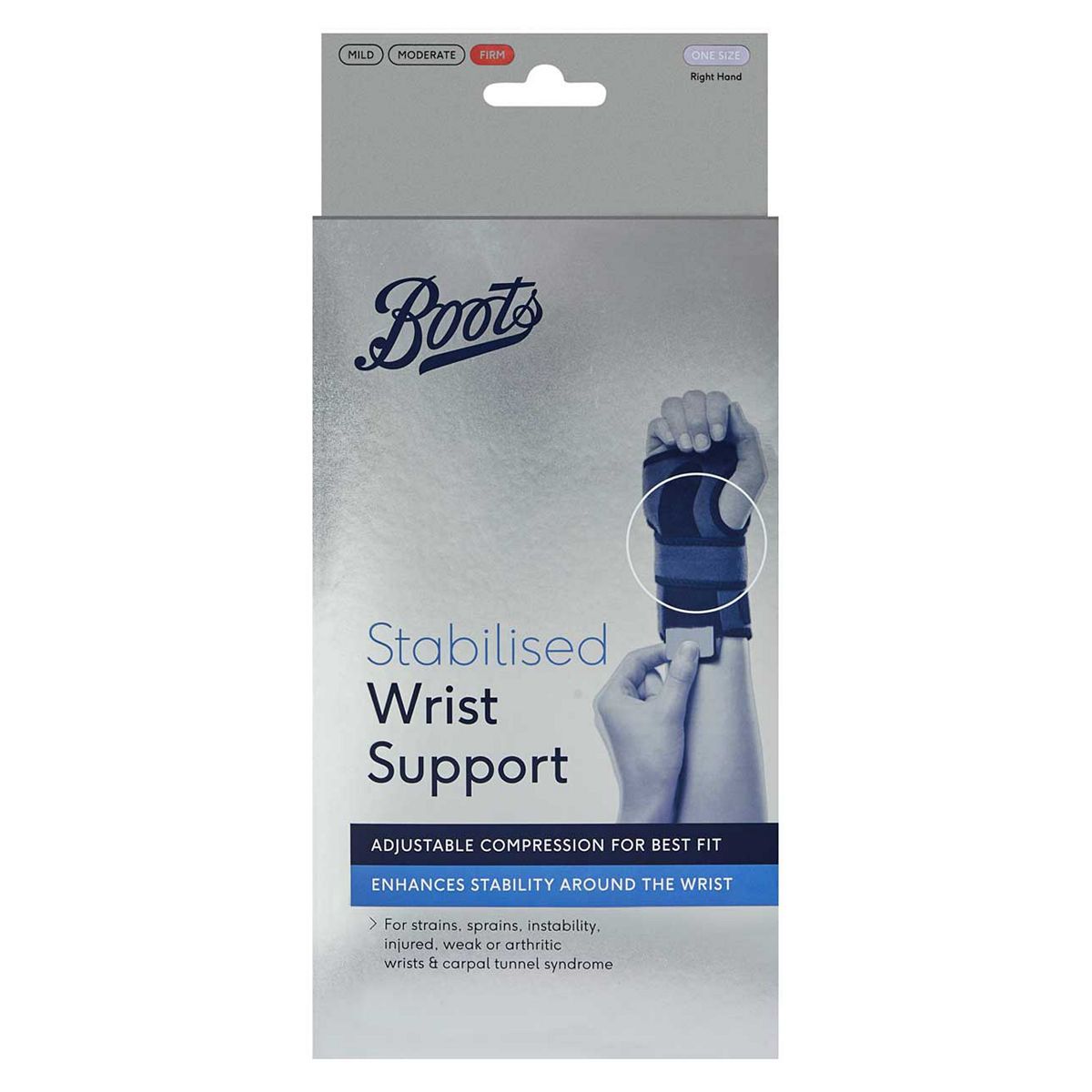 Boots Stabilised Wrist Support – Right - McGrocer