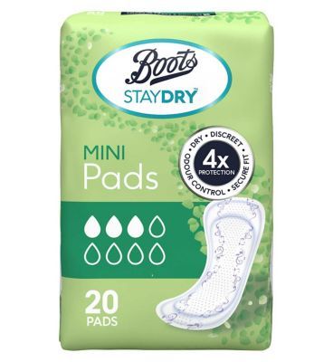 Boots Staydry Mini Pads - McGrocer