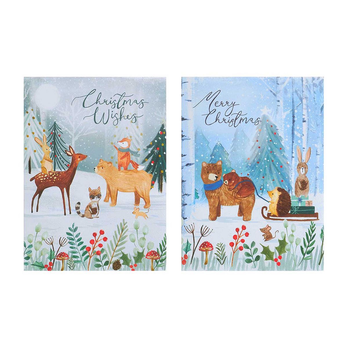 Boots Woodland 12 Pack Christmas Cards - McGrocer