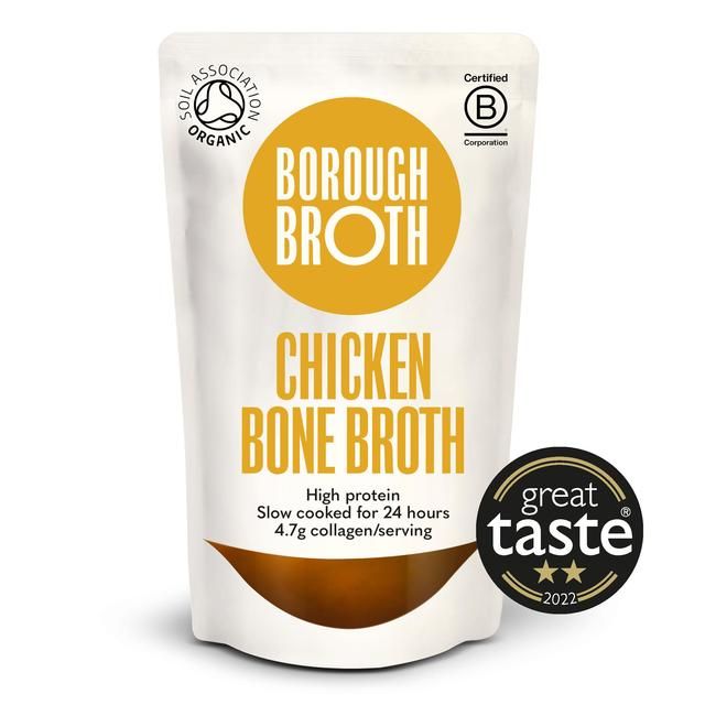 Borough Broth 24hr Organic Chicken Bone Broth   324g - McGrocer