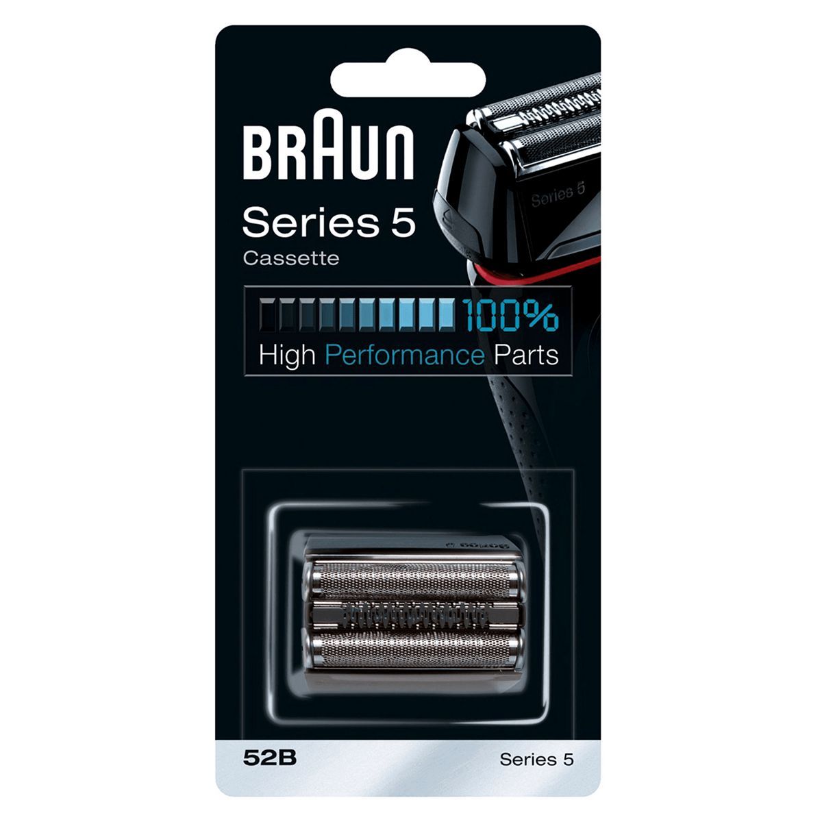 Braun Series 5 Electric Shaver Head Replacement - Black 52B