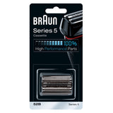 Braun Series 5 Electric Shaver Head Replacement - Black 52B