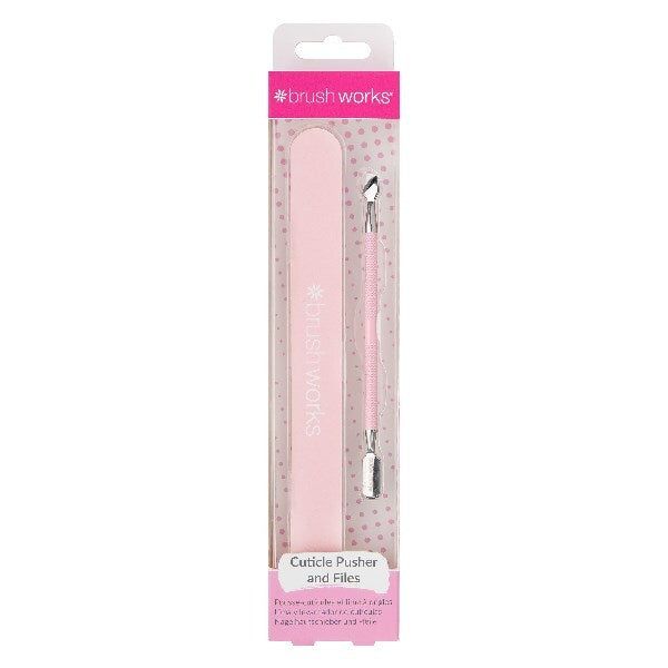 Brushworks Cuticle Pusher and Files