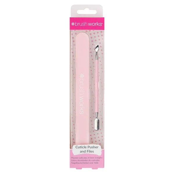 Brushworks Cuticle Pusher and Files