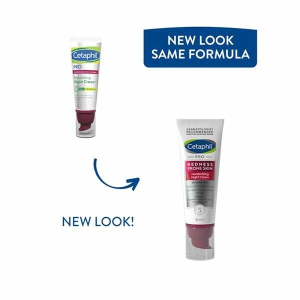 Cetaphil Pro Sens Night Cream - Redness &amp;amp; Rosacea 50Ml