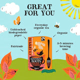 Clipper Organic Fairtrade Restoring Roots Ginger &amp;amp; Turmeric 20 Tea Bags   20 per pack