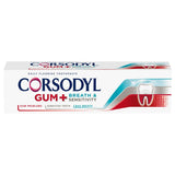 Corsodyl Gum+ Breath &amp;amp; Sensitivity Toothpaste
