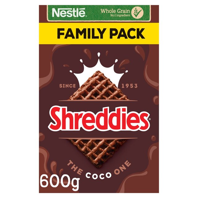 Nestle Shreddies The Coco One Cereal   600g - McGrocer