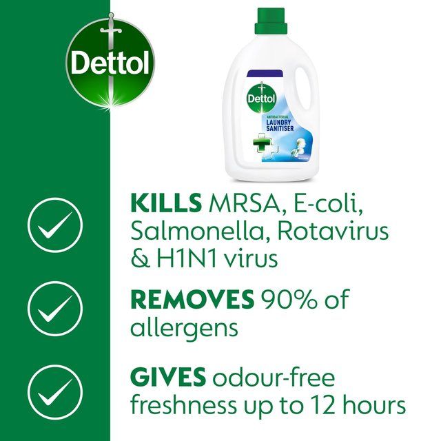 Dettol Antibacterial Laundry Cleanser Cotton Breeze   1.5L
