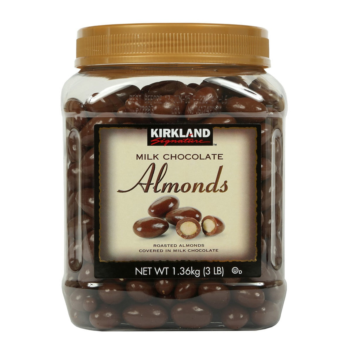 Kirkland Signature Milk Chocolate Almonds, 1.36kg - McGrocer